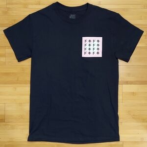 FOUREYES X Based Kawaii Doki Doki T-Shirt With Back Graphic Size Small